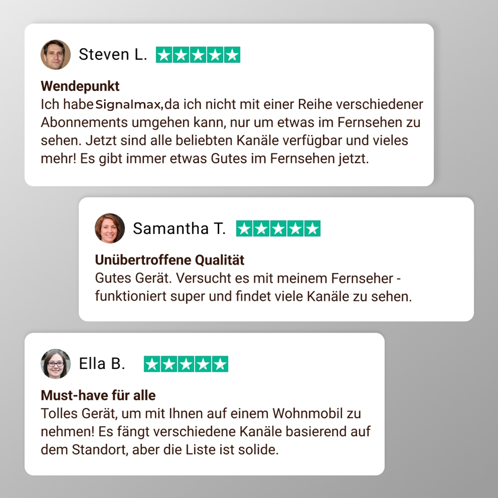 Unbegrenzte Unterhaltung genießen mit SignalMAX™